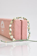 Amazonite Natural Stone Macrame Bracelet