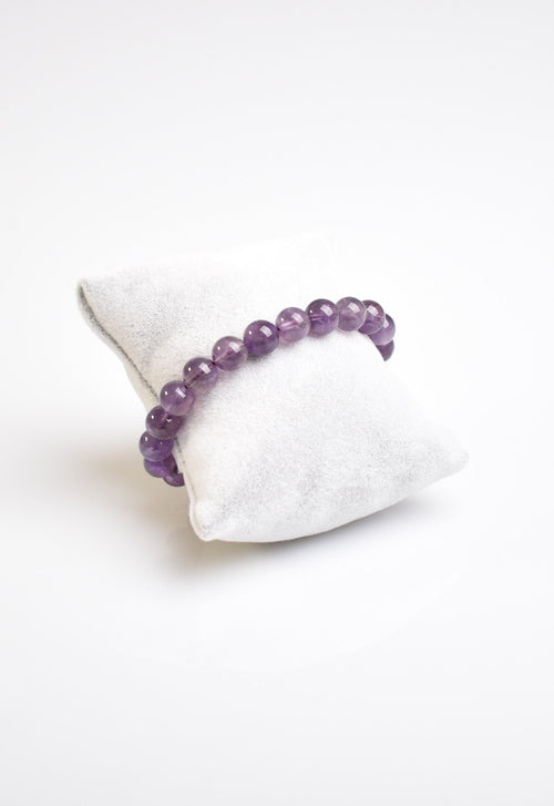 Amethyst Natural Stone Bracelet 8 mm