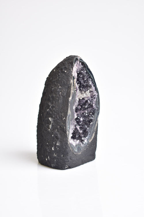 Amethyst Natural Stone Geode Raw Piece