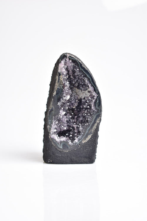 Amethyst Natural Stone Geode Raw Piece