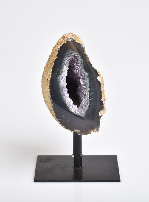 Amethyst Natural Stone Stand Raw Piece 