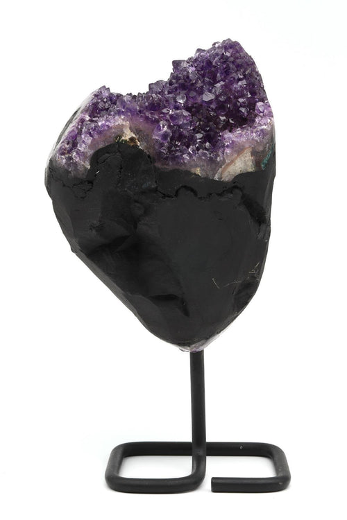 Amethyst Natural Stone Stand Raw Piece 