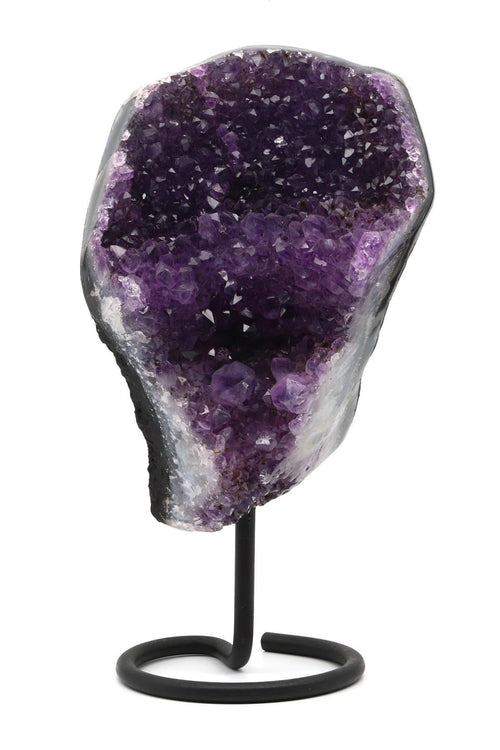 Amethyst Natural Stone Stand Raw Piece 