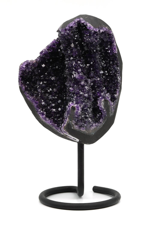 Amethyst Natural Stone Stand Raw Piece 