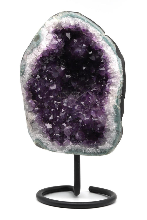 Amethyst Natural Stone Stand Raw Piece 