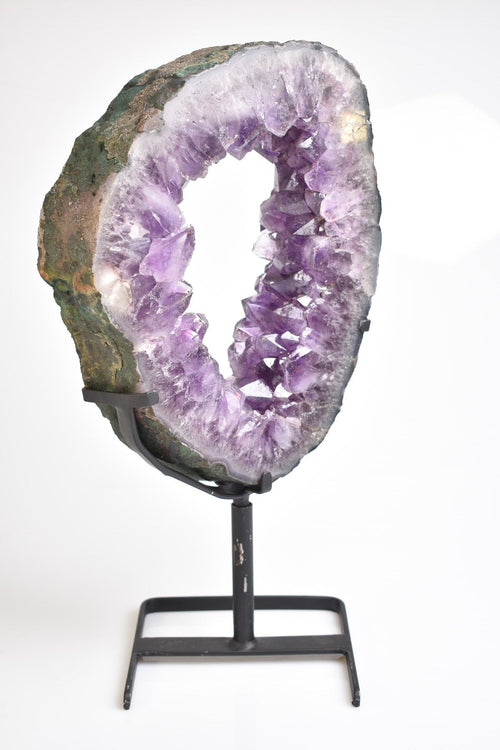 Amethyst Natural Stone Stand Raw Piece