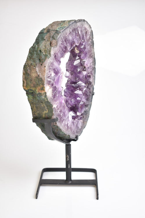 Amethyst Natural Stone Stand Raw Piece