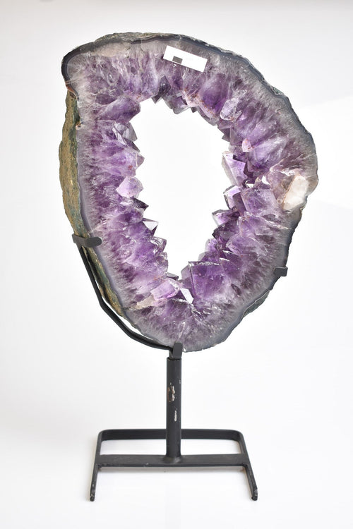 Amethyst Natural Stone Stand Raw Piece