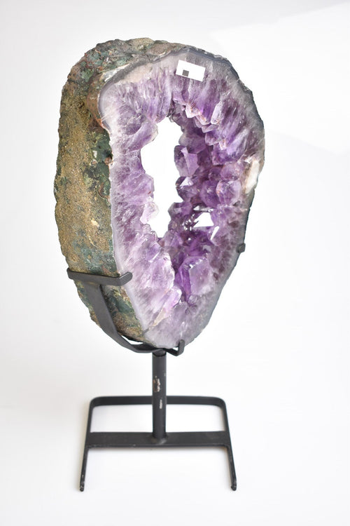 Amethyst Natural Stone Stand Raw Piece