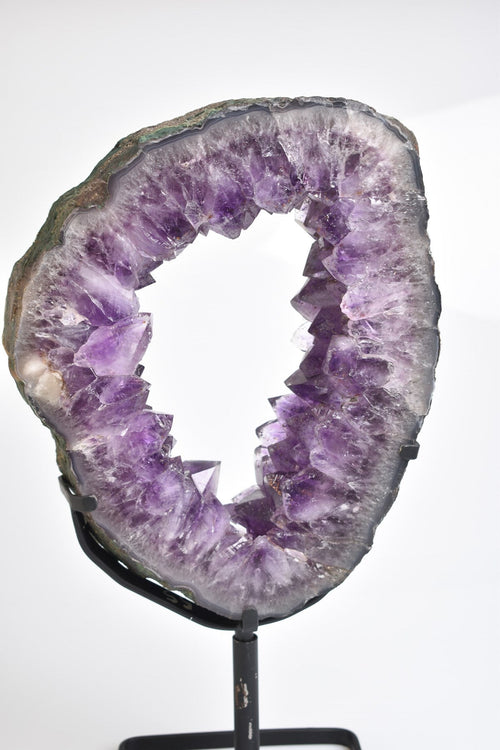 Amethyst Natural Stone Stand Raw Piece