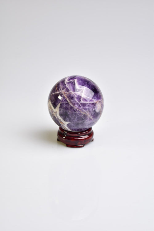 Amethyst Natural Stone Stand Globe