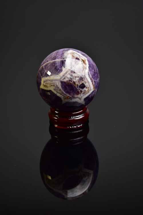 Amethyst Natural Stone Stand Globe