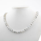 Moonstone 8 mm String Natural Stone Necklace