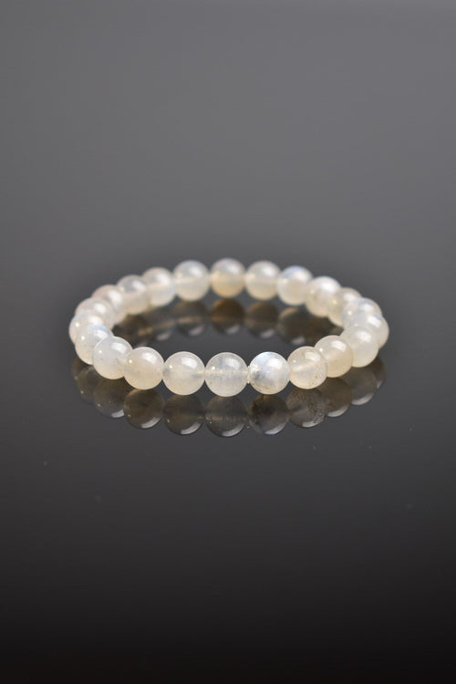 Moonstone Natural Stone Bracelet 9 mm A+ Quality