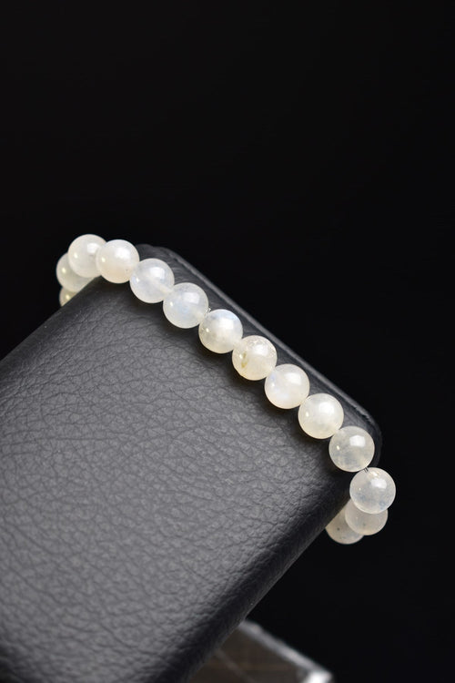 Moonstone Natural Stone Bracelet 9 mm A+ Quality