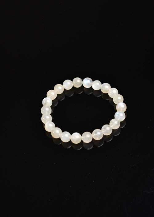 Moonstone Natural Stone Bracelet 9 mm A+ Quality