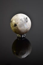 Moonstone Natural Stone Stand Globe