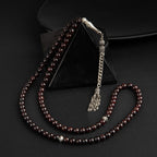 Claret Red Garnet Lal Natural Stone Rosary 99 - 6mm