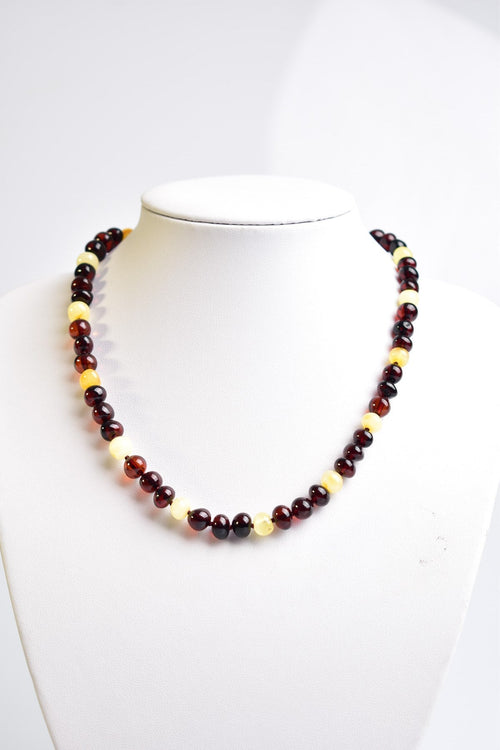 Natural Drop Amber Adult Necklace