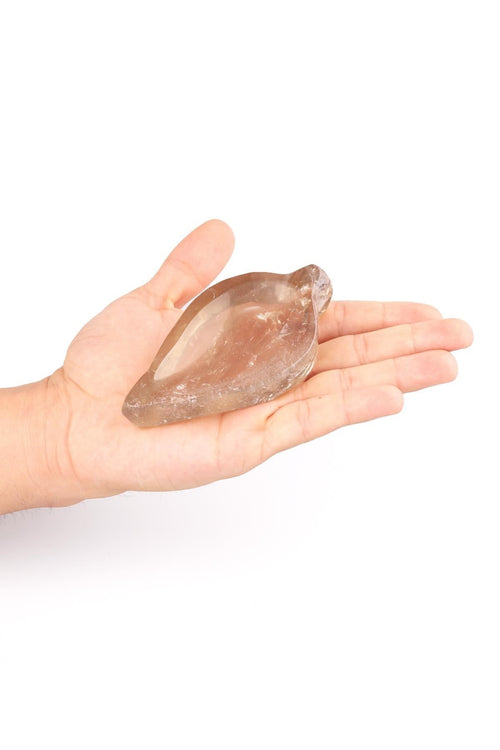 Smoky Quartz Natural Stone Hollow Piece