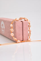 Sunstone Natural Stone Macrame Bracelet