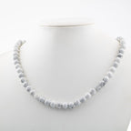 Howlit 8 mm Series Natural Stone Necklace