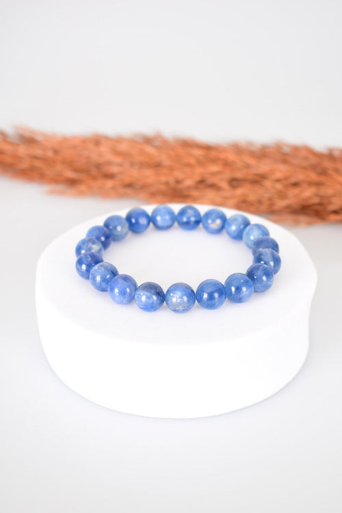 Kyanite Natural Stone Bracelet 9 mm A+ Quality