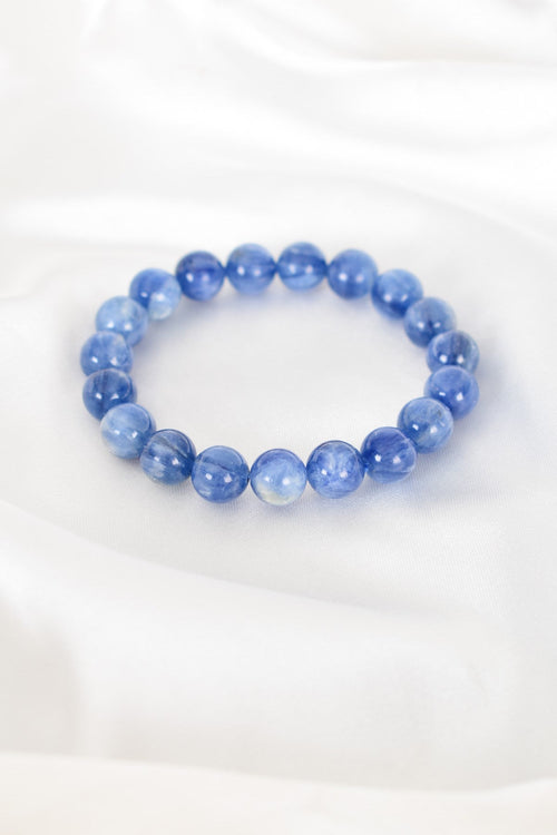 Kyanite Natural Stone Bracelet 9 mm A+ Quality