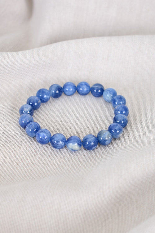 Kyanite Natural Stone Bracelet 9 mm A+ Quality