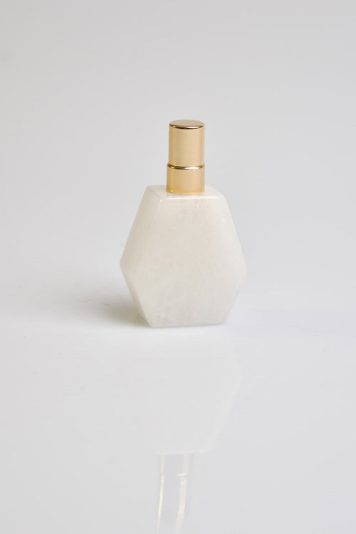 Crystal Quartz Natural Stone Perfume Bottle