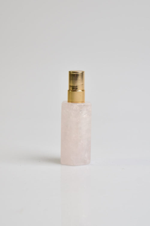 Crystal Quartz Natural Stone Perfume Bottle