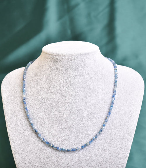 Kyanite Natural Stone Necklace 3 mm