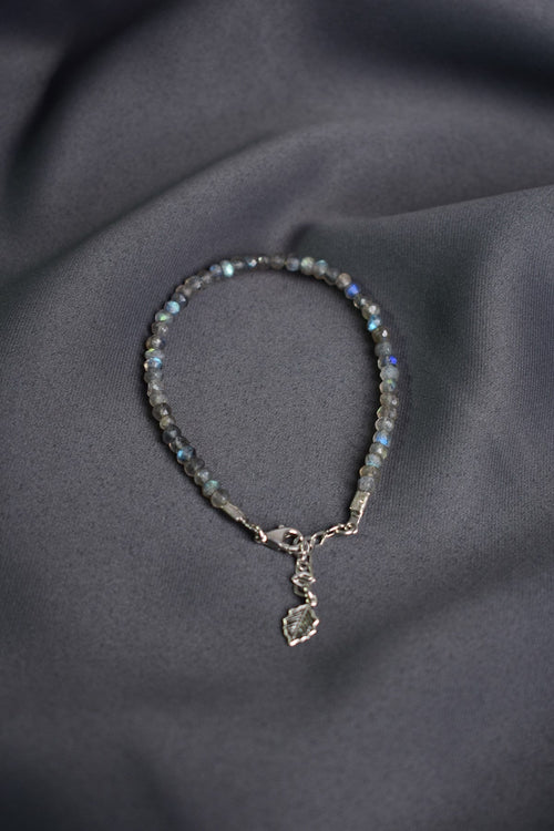 Labradorite Natural Stone 3mm Bracelet