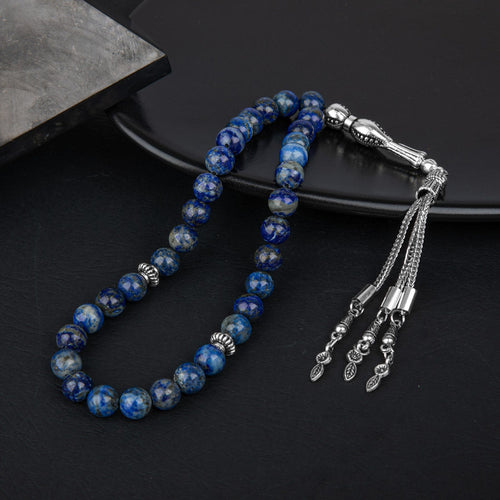 Lapis Lazuli Natural Stone Prayer Beads 33 – 8mm