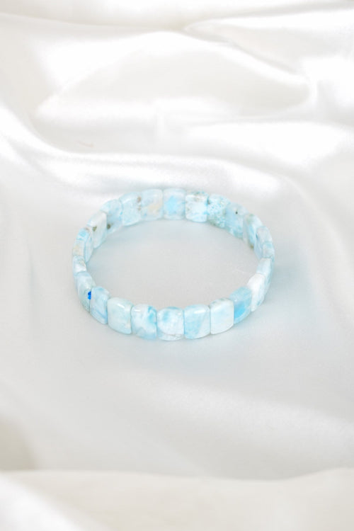 Larimar Natural Stone Bracelet A+ Quality