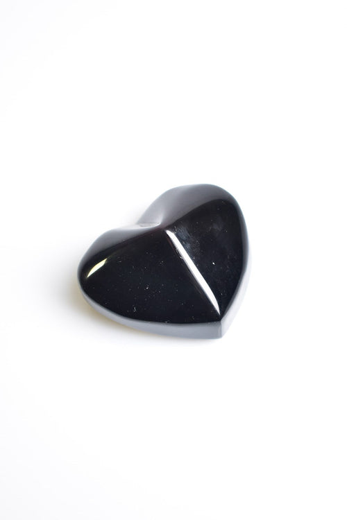 Rainbow Obsidyen Doğal Taş Kalp