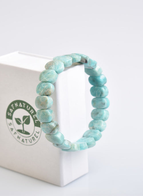 Certified Amazonite Natural Stone Bracelet