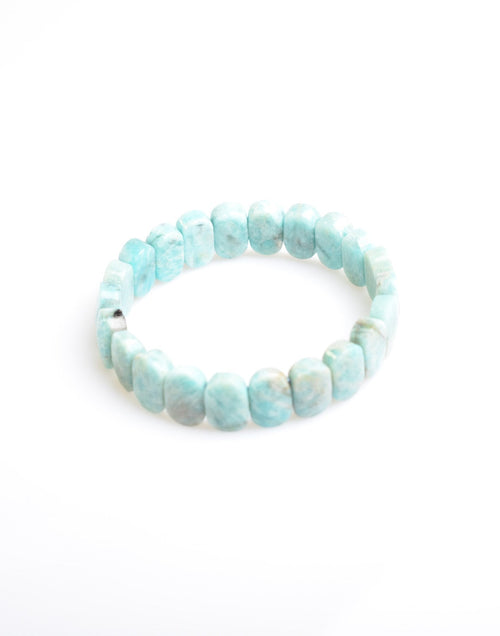 Certified Amazonite Natural Stone Bracelet