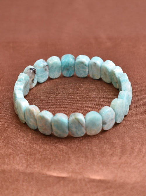 Certified Amazonite Natural Stone Bracelet