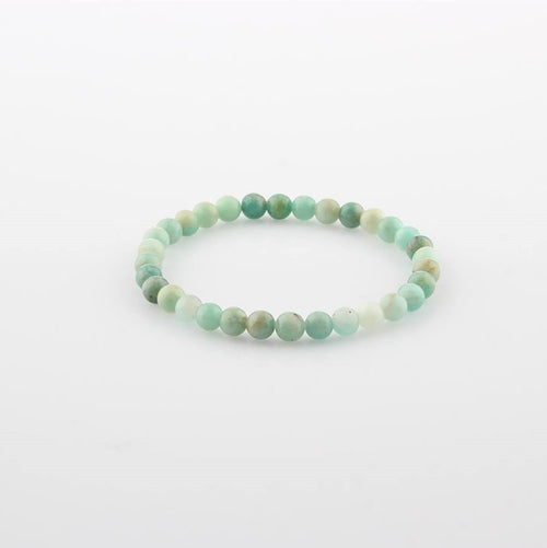 Certified Amazonite Natural Stone Bracelet 6mm