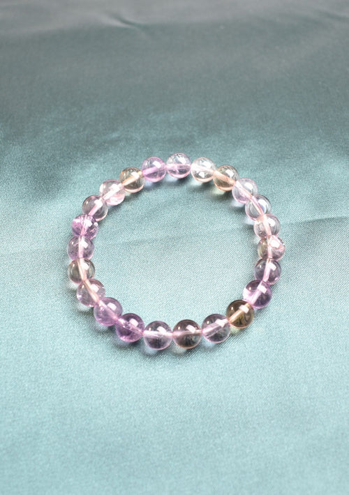 Certified Ametrine Natural Stone Bracelet 8 mm