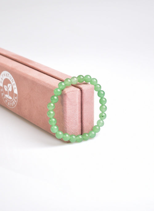 Certified Aventurine 8 mm Natural Stone Bracelet