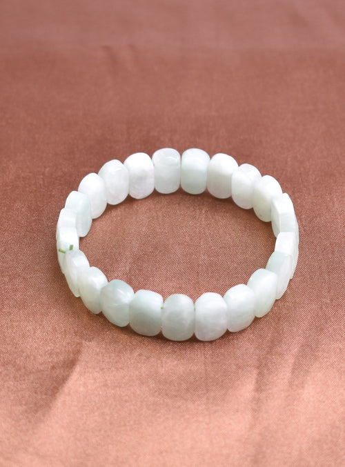 Certified Date Jade Natural Stone Bracelet