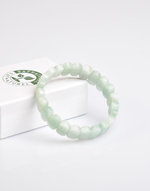 Certified Date Jade Natural Stone Bracelet