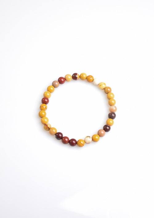 Certified Jasper Natural Stone Bracelet 6 mm