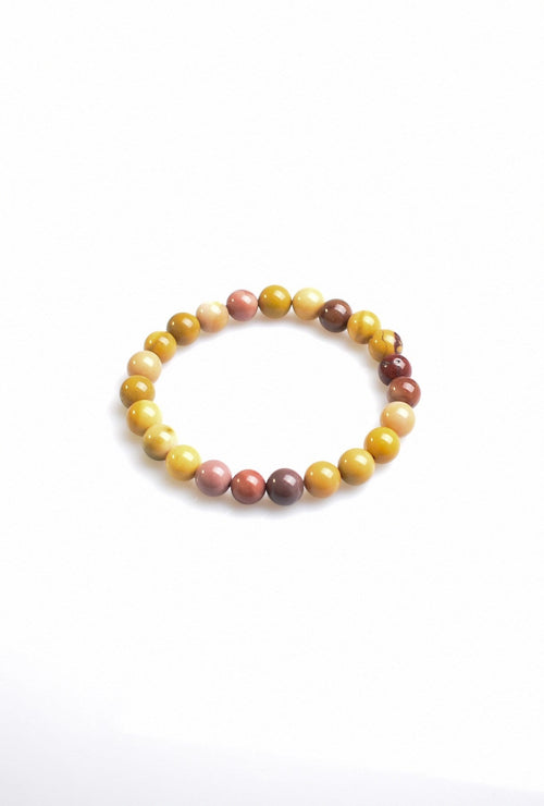 Certified Jasper Natural Stone Bracelet 8 mm