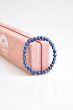 Certified Lapis Lazuli Natural Stone Bracelet 6 mm