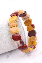 Certified Mookaite Jasper Natural Stone Bracelet 10 x 14 mm Special Cut