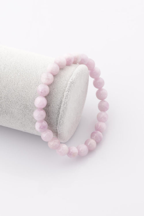 Certified Rose Quartz Natural Stone Bracelet 8 mm