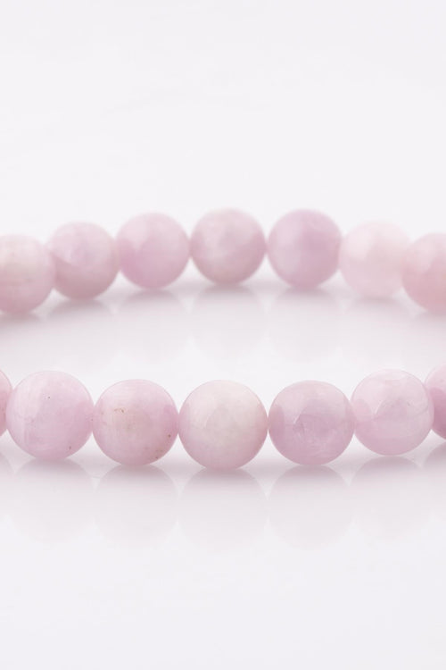 Certified Rose Quartz Natural Stone Bracelet 8 mm